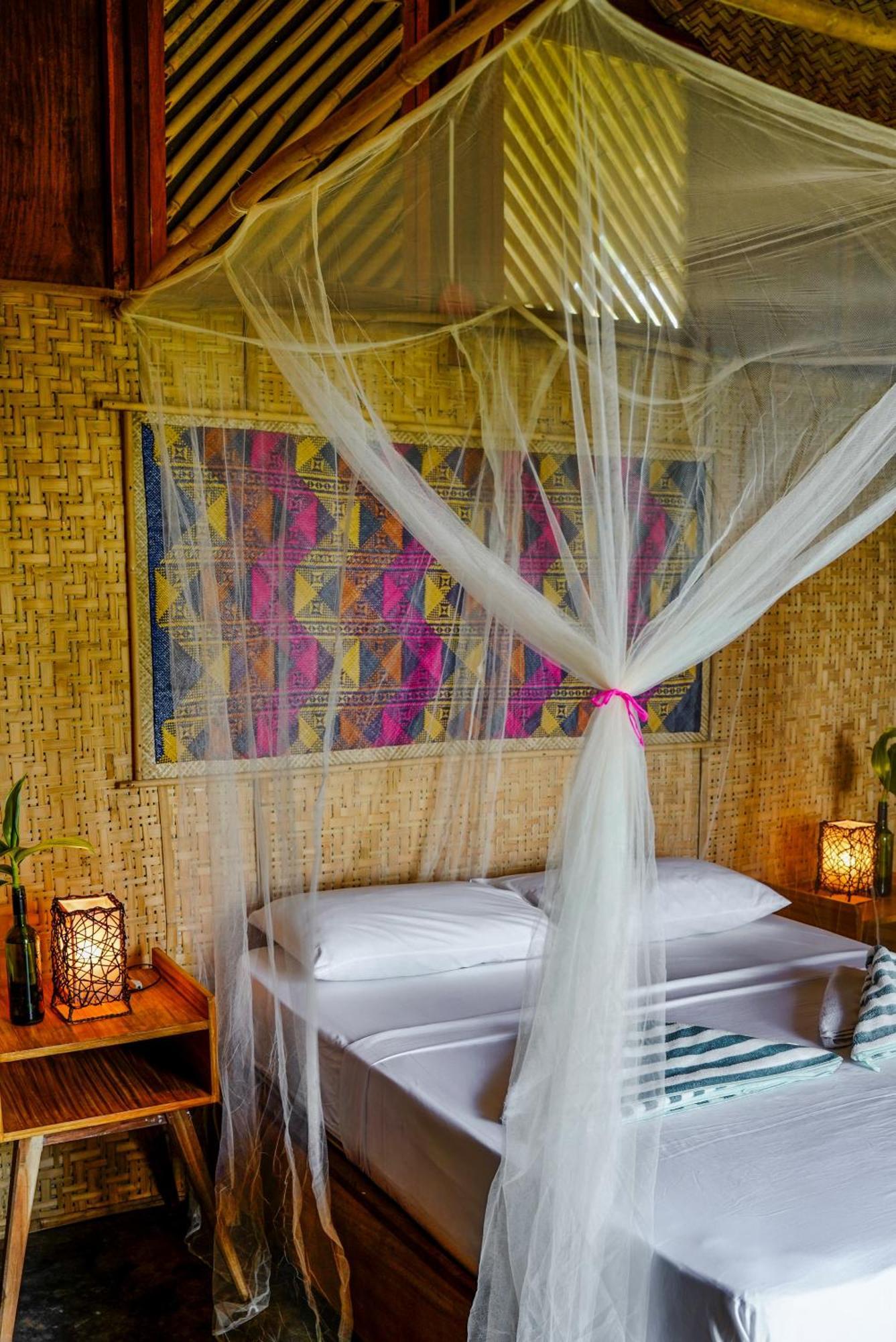 Eco Sanctuaries Nature Lodge Nacpan Beach, El Nido Esterno foto