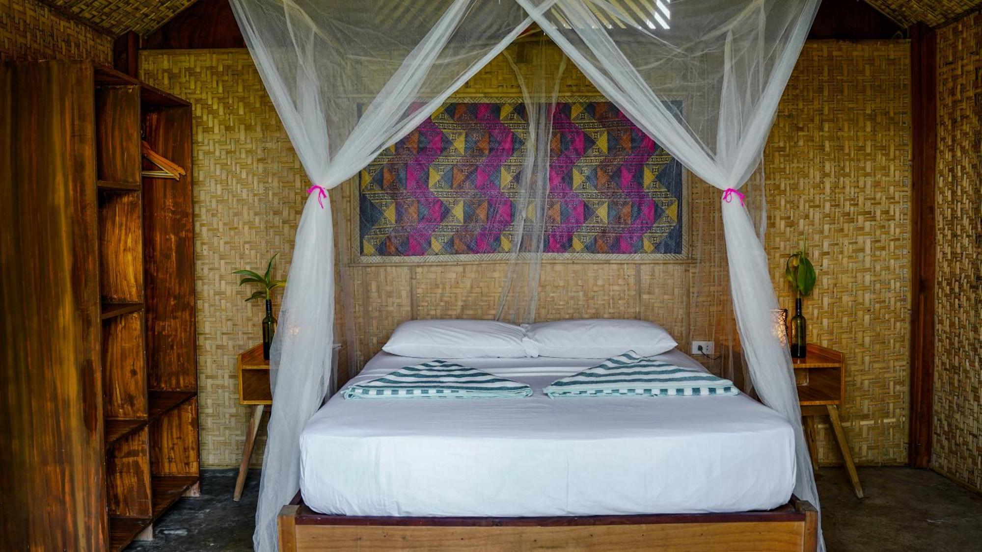 Eco Sanctuaries Nature Lodge Nacpan Beach, El Nido Esterno foto
